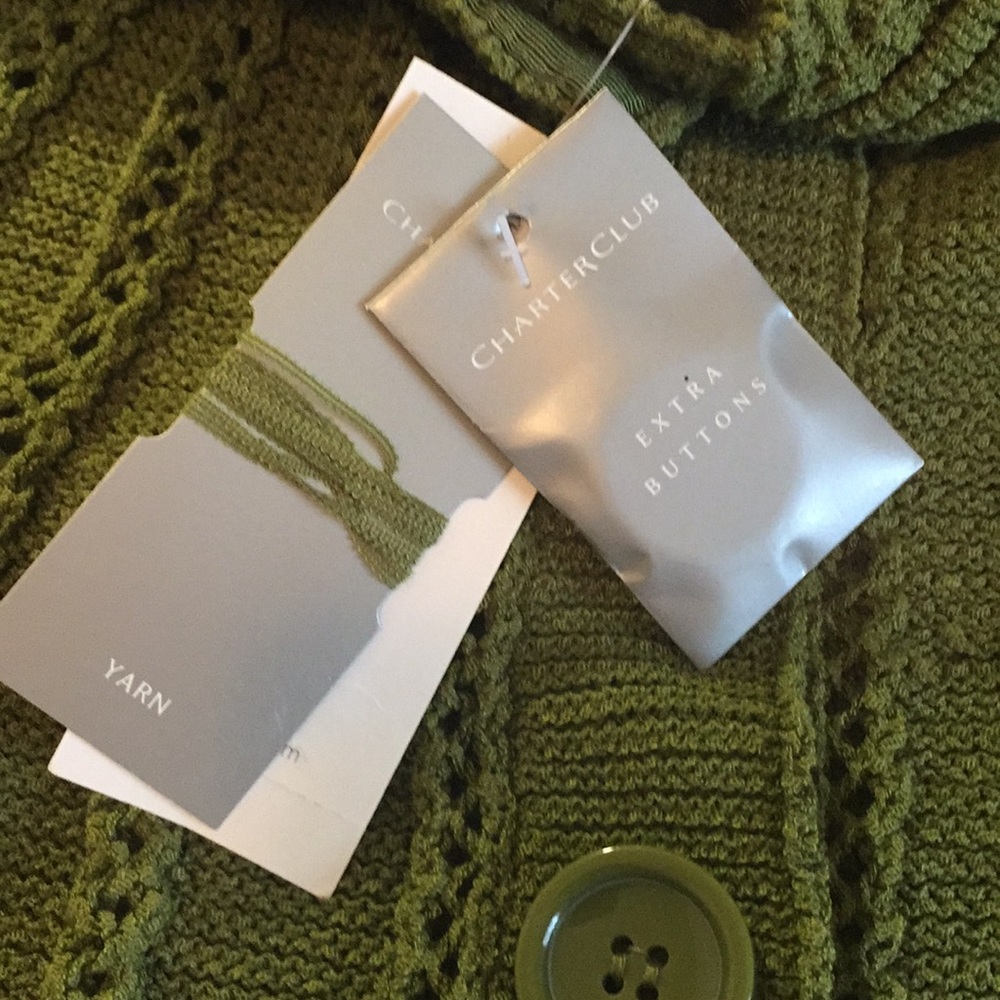 🆕NWT Charter Club Knit Sweater - Picture 8 of 8